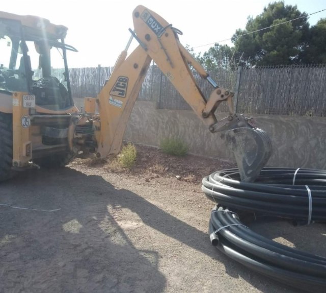 Comienzan las obras para solucionar el problema de abastecimiento de agua potable en la zona de Los Huertos