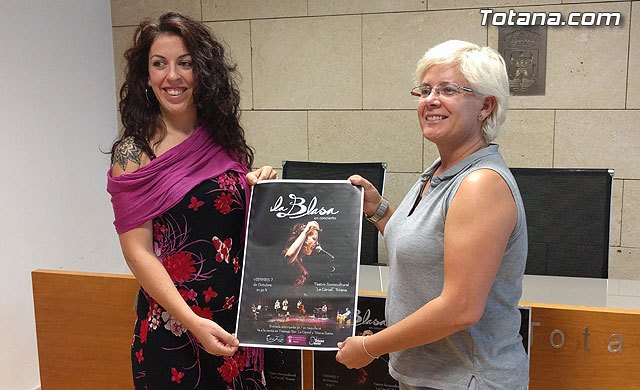 El concierto de “La Blasa” será el viernes, 7 de octubre, en el teatro del Centro Sociocultural “La Cárcel”