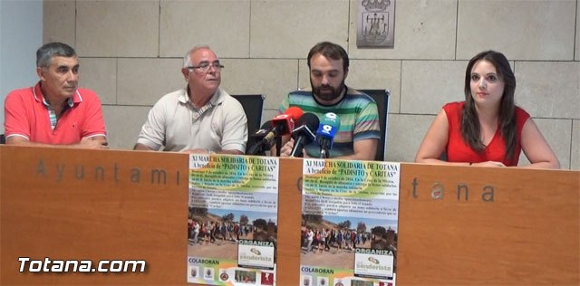 La XI Marcha Solidaria Senderista se celebrará el domingo 9 de octubre, a beneficio de PADISITO y Cáritas de las dos parroquias