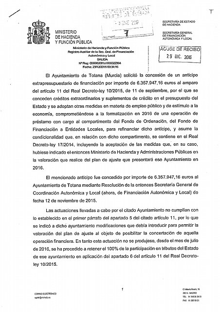 'LA REFERENCIA: EL PLAN DE AJUSTE...'