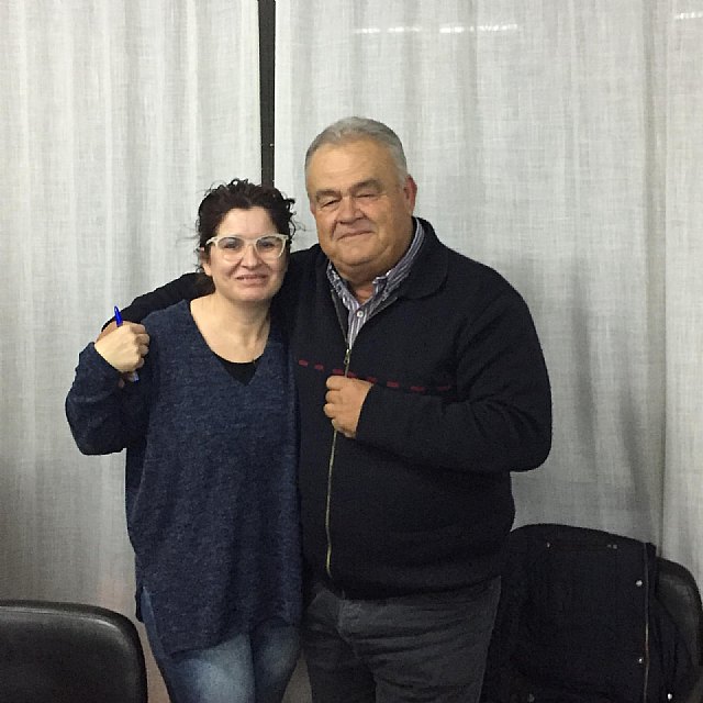 Isabel María Sánchez y Juan Pagán