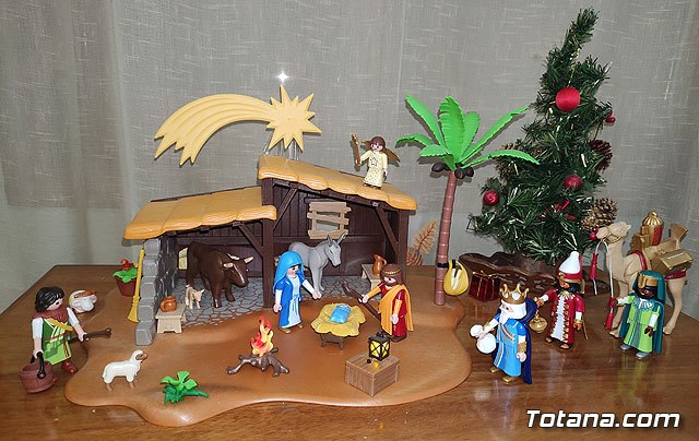 Belén en un hogar totanero