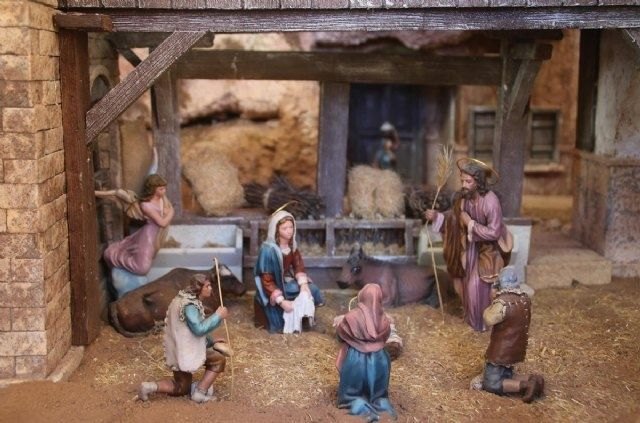 Belén de la hermandad de la Verónica