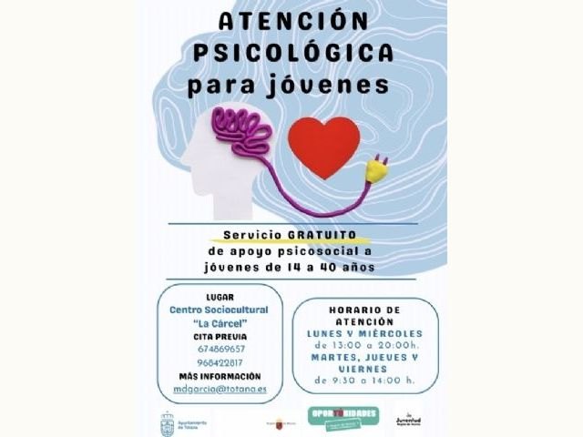El Servicio de Apoyo Psicosocial atiende a 54 usuarios y presta 143 actuaciones desde su puesta en funcionamiento a mediados del pasado mes de febrero