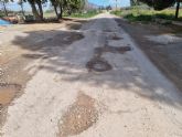 Vecinos de La Ñorica denuncian el grave estado de los caminos y exigen soluciones urgentes Totana - Foto 5