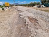 Vecinos de La Ñorica denuncian el grave estado de los caminos y exigen soluciones urgentes Totana - Foto 13