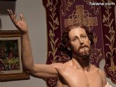 El escultor totanero Alberto Marín realiza la nueva imagen de Jesús Resucitado para la Semana Santa de Alhama - Foto 1