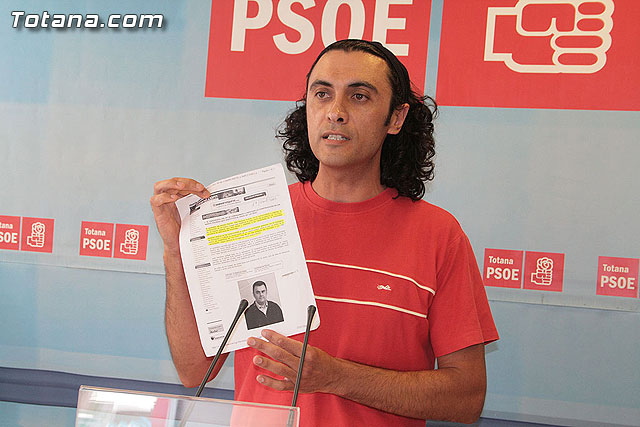 El concejal socialista José Martínez Usero en una foto de archivo / Totana.com