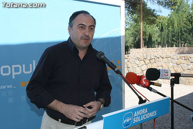 El portavoz del Partido Popular de Totana, José Antonio Valverde Reina, en una foto de archivo / Totana.com