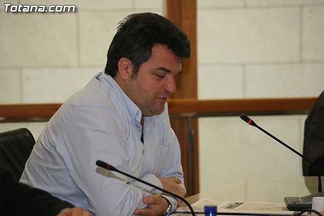 Pedro Martínez Gómez, portavoz y concejal de IU + Los Verdes en Totana / Foto: Totana.com