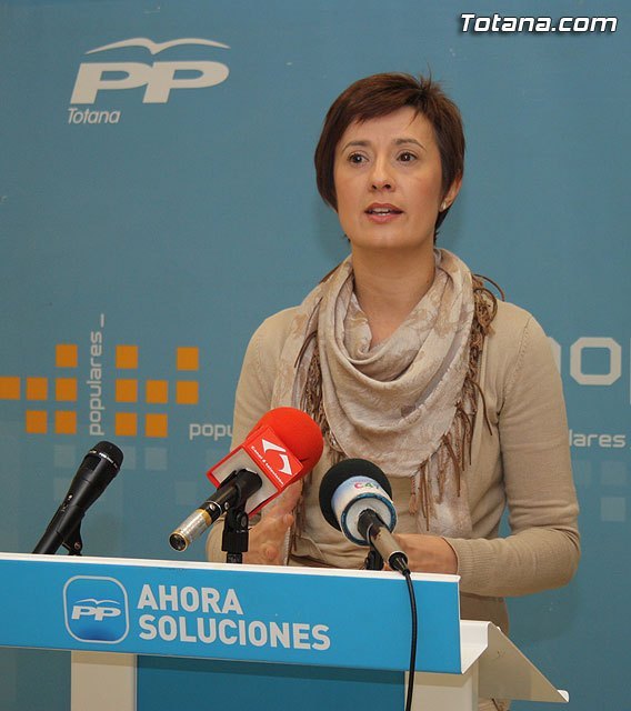 La secretaria general del PP, Josefa María Sánchez Méndez, en una foto de archivo / Totana.com