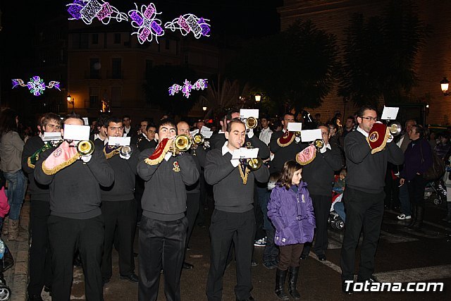 La Banda de Cornetas y Tambores del Cabildo en la Cabalgada de Reyes 2011 / Totana.com