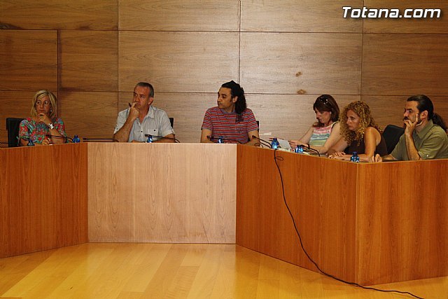 El grupo Municipal Socialista en una foto de archivo / Totana.com