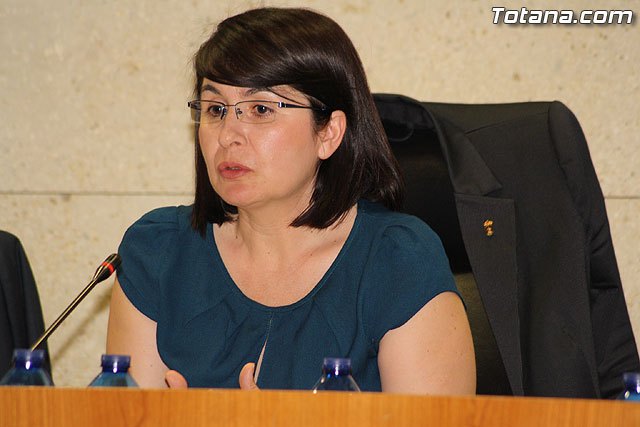 La alcaldesa de Totana, Isabel María Sánchez, en una foto de archivo / Totana.com