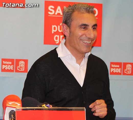 Roberto García, candidato a las primarias del PSRM-PSOE