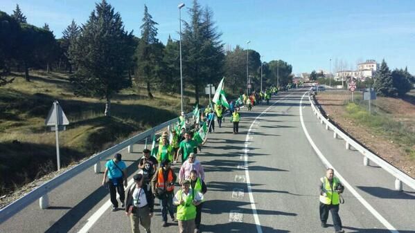 El próximo sábado saldrán autobuses desde Totana para ir a Madrid en las 'Marchas por la dignidad'