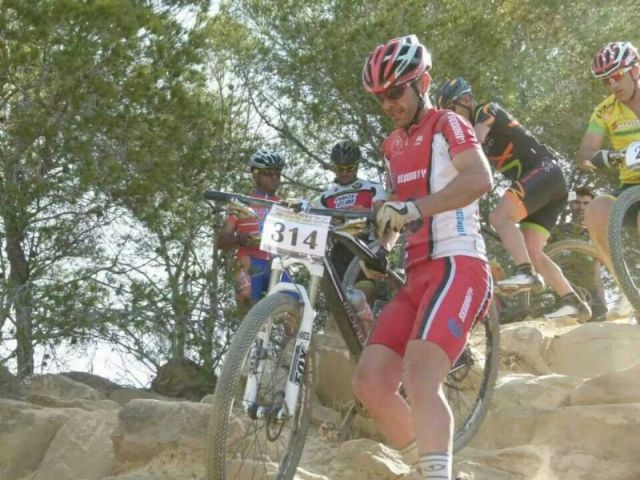 Juan Antonio Sánchez, campeón regional de ciclismo adaptado este fin de semana, con varias carreras en Murcia