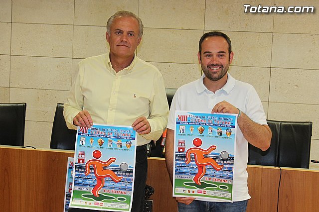 El XIII Torneo de Fútbol Infantil 'Ciudad de Totana' reunirá a los equipos del Valencia CF, CF Elche, Real Murcia, Cartagena FC, Lorca CFB y EF Totana