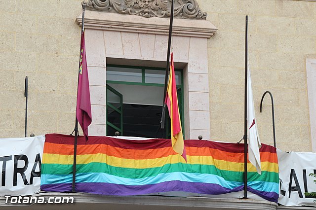 Totana hace una defensa institucional en apoyo del Colectivo LGTBI con motivo de la celebración del Día Internacional del Orgullo LGTBI