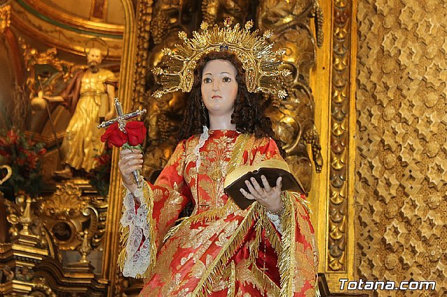 Santa Misa, Día de la Inmaculada Concepción, con la presencia de Santa Eulalia. 8 diciembre 2020