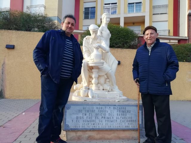 El Ayuntamiento efectuará un reconocimiento público a la familia de alfareros Tudela, que representa la séptima generación de este oficio en Totana