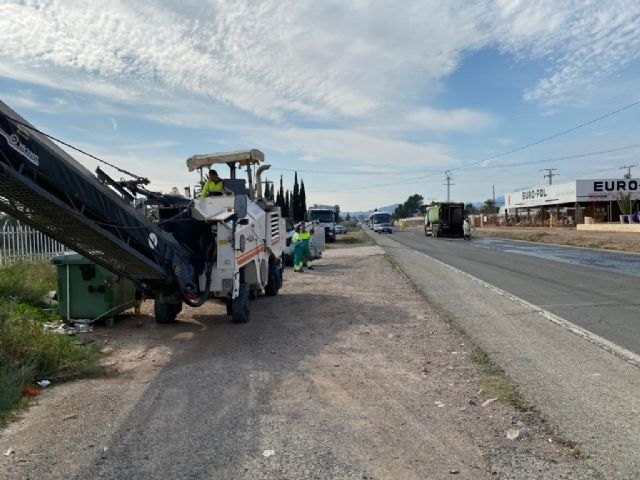 Arranca el proceso de contratación para rehabilitar varios tramos más de firme de la carretera N-340ª en el término de Totana