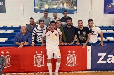 El CFS Capuchinos da la enhorabuena a su jugador Moisés García por la reciente convocatoria de la Selección Murciana