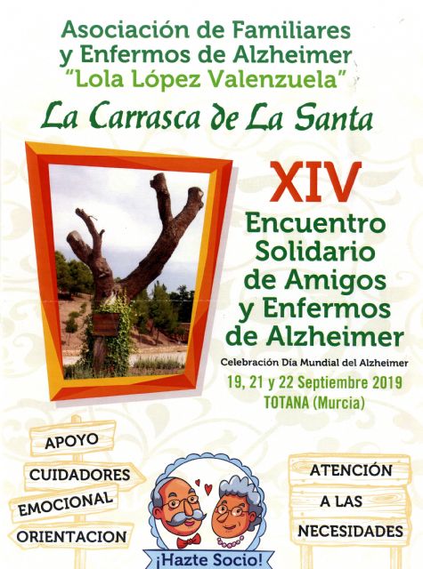 La Asociación de Familiares y Enfermos de Alzheimer 'La Carrasca de La Santa' celebra esta semana las actividades conmemorativas por el Día Mundial de esta patología