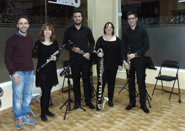 El cuarteto de clarinetes Slap ofreció un concierto