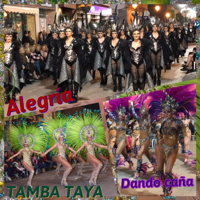 La Peña Alegría de Totana, primer premio comparsas foráneas del III Concurso Desfile de Comparsas de Carnaval de Torre Pacheco