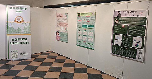 II Exposición de Pósteres Científicos del Bachillerato de Investigación del Instituto “Prado Mayor” de Totana