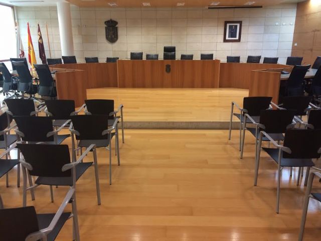 Las nuevas disposiciones del Reglamento Orgánico de Funcionamiento regirán a partir de la próxima sesión plenaria en el Ayuntamiento de Totana