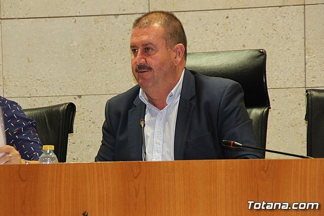 El alcalde de Totana Andrés García en el Pleno / Totana.com